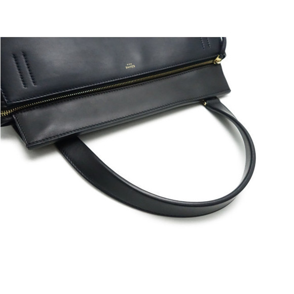 Celine Handbag Edge Medium Calf Black Blue - Picture 4 of 7